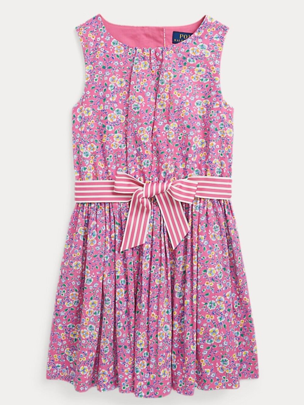 Polo Ralph Lauren Floral Cotton Poplin Dress